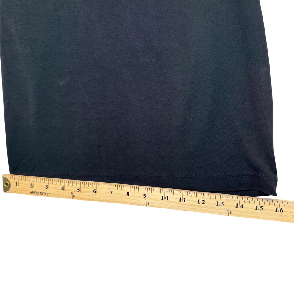 Calia Black Wide Leg Cropped‎ Pants Pleated Elastic Waist Lightweight Casual - Picture 12 of 12